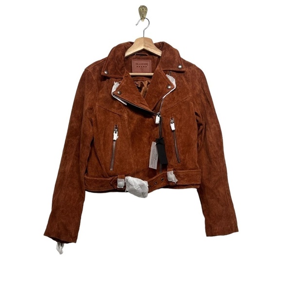 Blank NYC Brown Leather Jacket - Picture 2 of 8